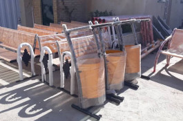 فروش مستقیم مبلمان شهری از تولیدی – نیمکت پارکی، سطل زباله شهری