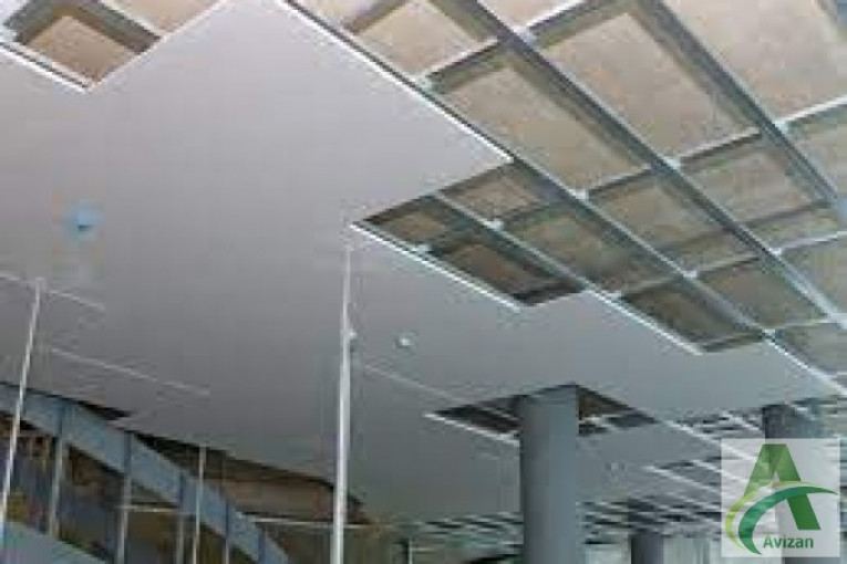  اجرای انواع سقف‌کاذب (کناف.شبکه60×60 