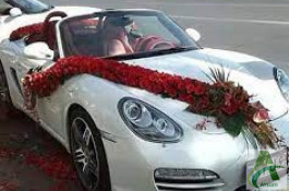 موسسه اجاره ماشین عروس کرایه اتومبیل عروس با گل